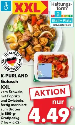 Kaufland K-PURLAND Gulasch Angebot