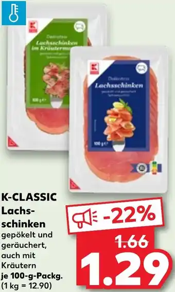 Kaufland K-CLASSIC Lachs- schinken Angebot