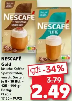 Kaufland NESCAFÉ Gold Angebot