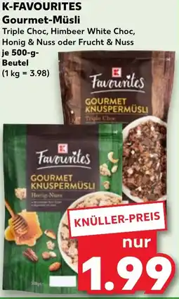 Kaufland K-FAVOURITES Gourmet-Müsli Angebot