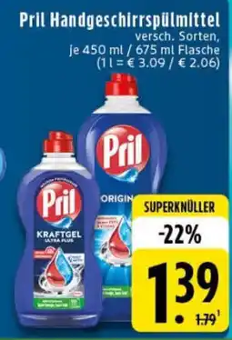 Edeka Pril Handgeschirrspülmittel Angebot