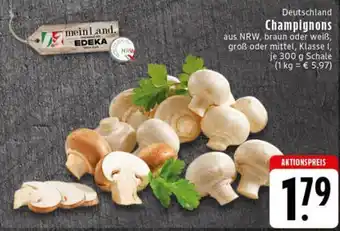 Edeka Deutschland Champignons Angebot