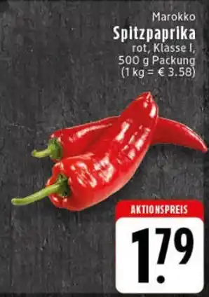 Edeka Marokko Spitzpaprika Angebot