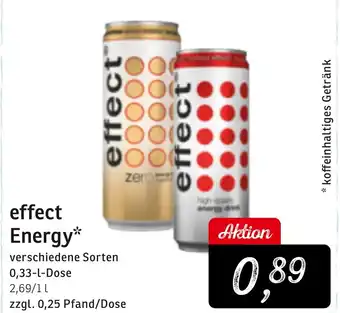 KONSUM effect Energy Angebot