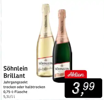 KONSUM Söhnlein Brillant Angebot