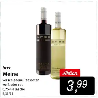 KONSUM bree Weine Angebot