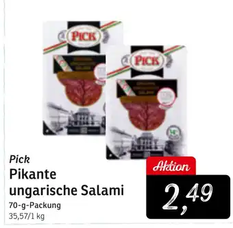 KONSUM Pick Pikante ungarische Salami Angebot