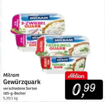 KONSUM Milram Gewürzquark Angebot