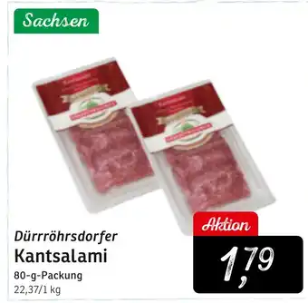 KONSUM Dürrröhrsdorfer Kantsalami Angebot