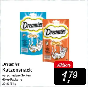 KONSUM Dreamies Katzensnack Angebot