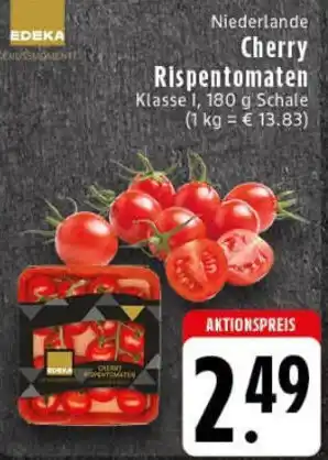 Edeka Cherry Rispentomaten Angebot