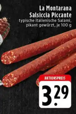 Edeka La Montarana Salsiccia Piccante Angebot