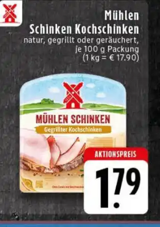 Edeka Mühlen Schinken Kochschinken Angebot