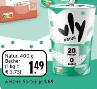 Edeka vly Natur Becher Angebot