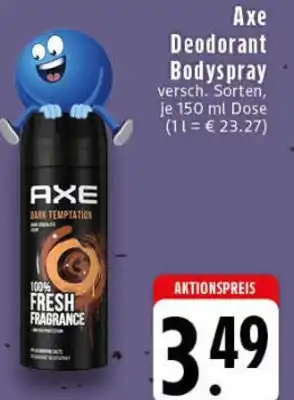 Edeka Axe Deodorant Angebot