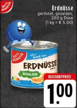 Edeka GUT & GUNSTIG Erdnüsse Angebot