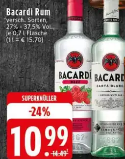 Edeka Bacardi Rum Angebot