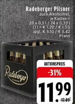 Edeka Radeberger Pilsner Angebot