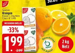 Edeka GUT & GUNSTIG Orangen Angebot