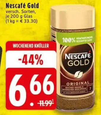 Edeka Nescafé Gold Angebot