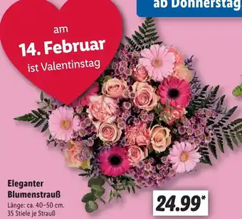 Lidl Eleganter Blumenstrauß Angebot