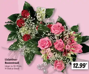 Lidl Lisianthus- Rosenstrauß Angebot