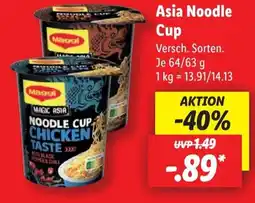 Lidl Asia Noodle Cup Angebot