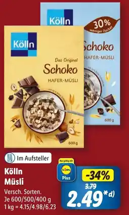 Lidl Kölln Müsli Angebot