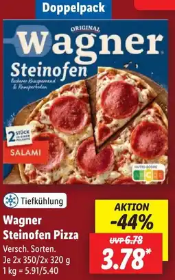 Lidl Wagner Steinofen Pizza Angebot