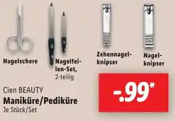 Lidl Cien BEAUTY Maniküre/Pediküre Angebot