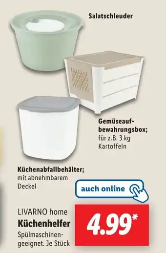 Lidl LIVARNO home Küchenhelfer Angebot