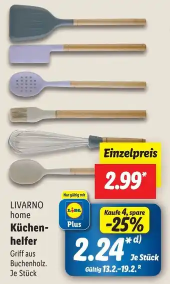 Lidl LIVARNO home Küchen- helfer Angebot