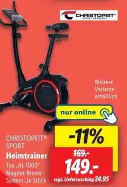 Lidl CHRISTOPEIT SPORT Heimtrainer Angebot