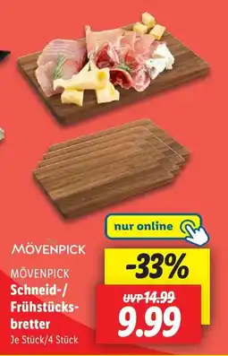 Lidl MÖVENPICK Schneid-/ Frühstücks- bretter Angebot