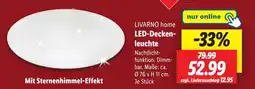 Lidl LIVARNO home LED-Decken- leuchte Angebot