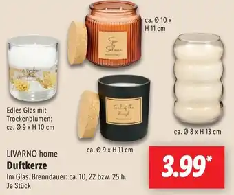 Lidl LIVARNO home Duftkerze Angebot