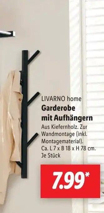 Lidl LIVARNO home Garderobe Angebot