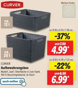 Lidl CURVER Aufbewahrungsbox Angebot