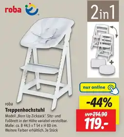 Lidl roba Treppenhochstuhl Angebot