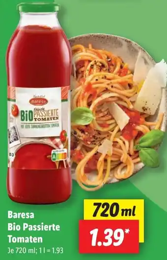 Lidl Baresa Bio Passierte Tomaten Angebot