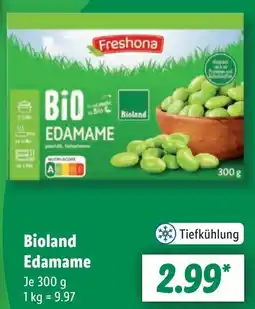 Lidl Bioland Edamame Angebot