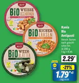 Lidl Kania Bio Antipasti Angebot