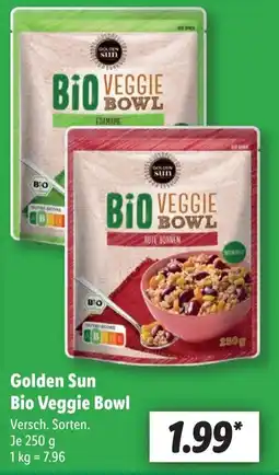 Lidl Golden Sun Bio Veggie Bowl Angebot