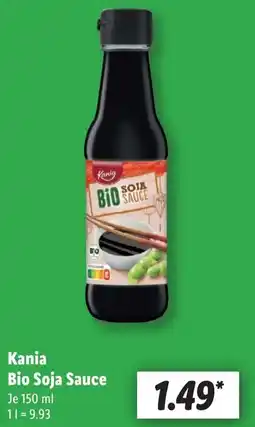 Lidl Kania Bio Soja Sauce Angebot