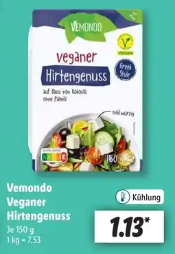 Lidl Vemondo Veganer Hirtengenuss Angebot