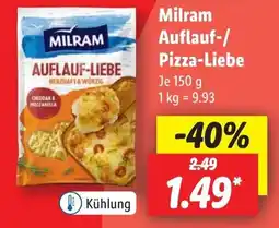 Lidl Milram Auflauf-/ Pizza-Liebe Angebot