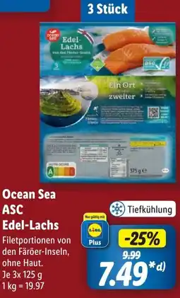 Lidl Ocean Sea ASC Edel-Lachs Angebot