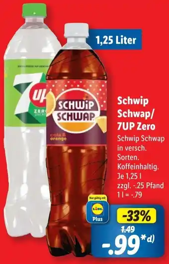 Lidl Schwip Schwap/ 7UP Zero Angebot