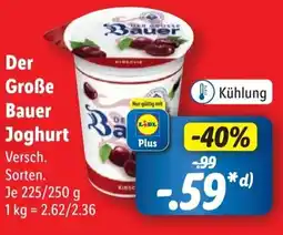 Lidl Der Große Bauer Joghurt Angebot