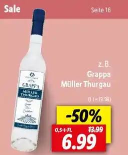 Lidl Grappa Müller Thurgau Angebot